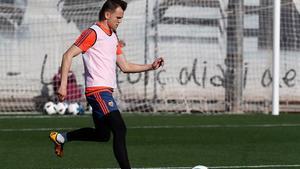 Cheryshev se entrenó por primera vez con el Valencia