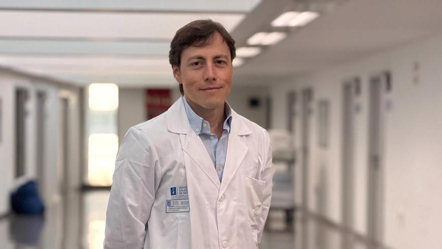Moisés Rodríguez Mañero, nuevo jefe de Cardiología en el hospital de Ourense
