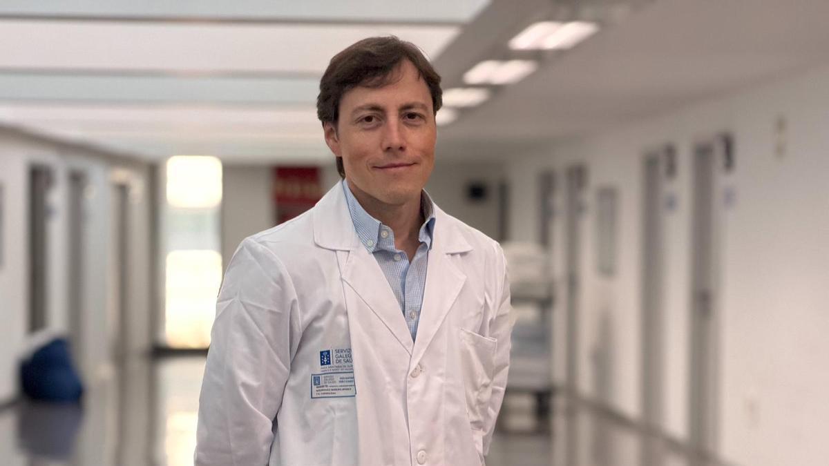 El cardiólogo Moisés Rodríguez, nuevo jefe del servicio en el área sanitaria de Ourense.