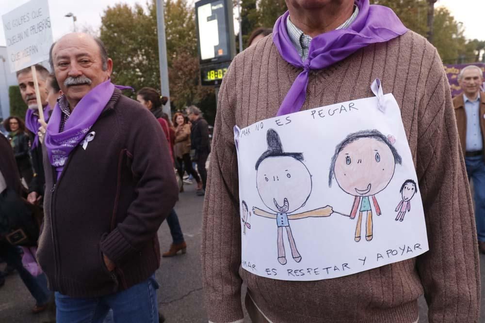 25N Manifestación contra la violencia hacia las mujeres.