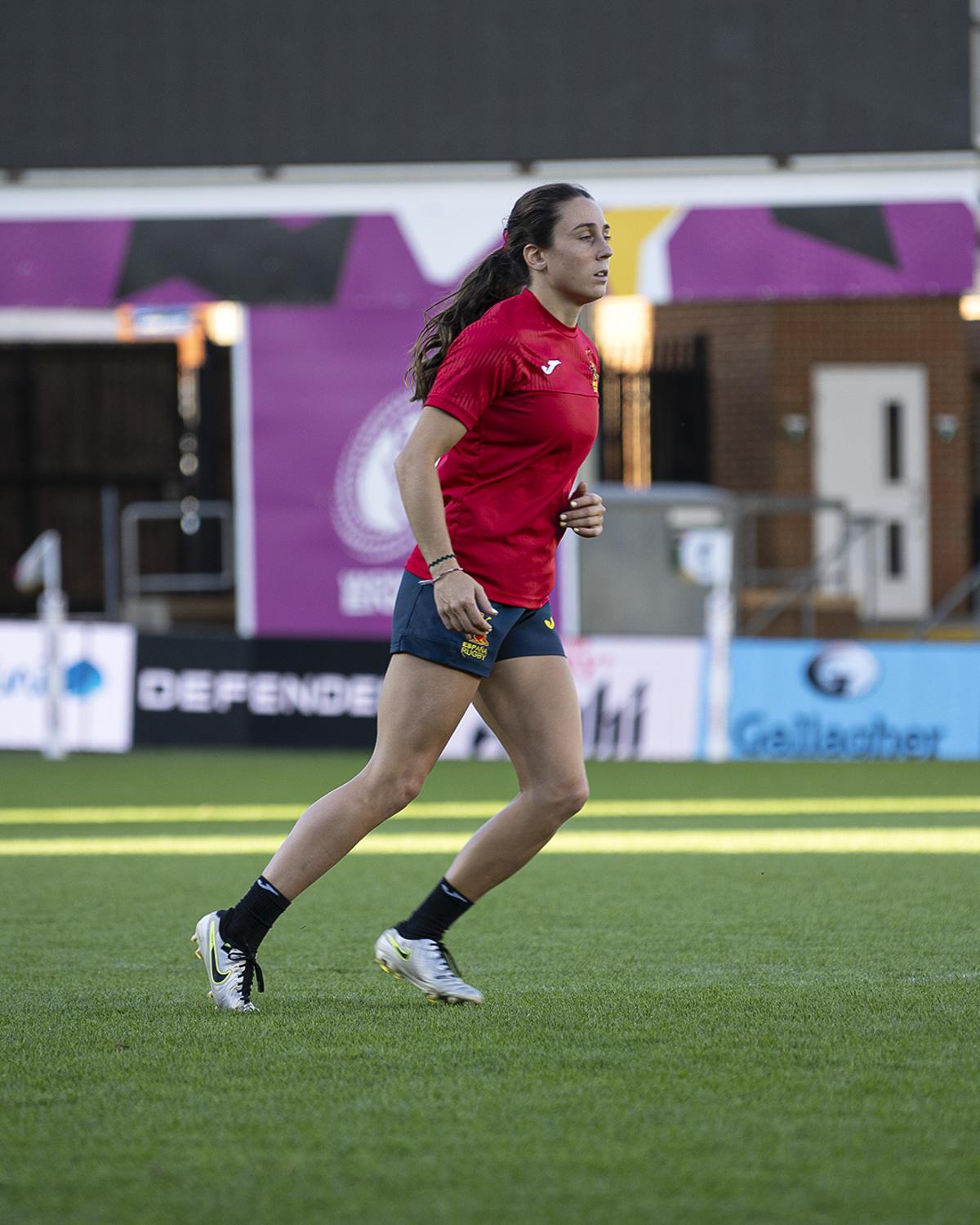 EN IMÁGENES: Clara Piquero, jugadora de rugby de Villaviciosa