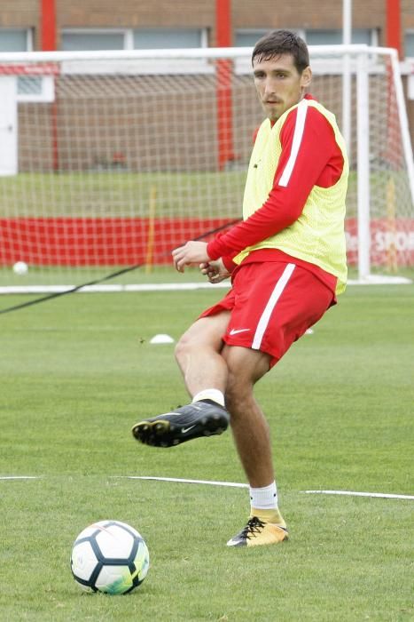 Entrenamiento del Sporting