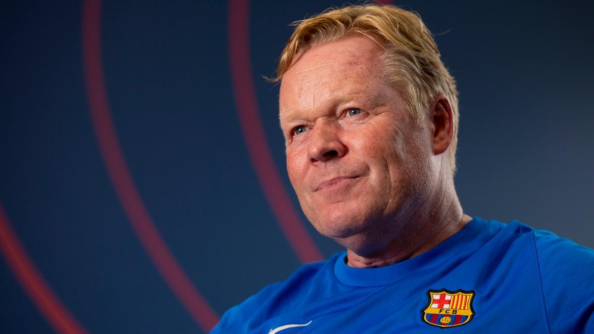 Sport entrevista al entrenador del FC Barcelona, Ronald Koeman