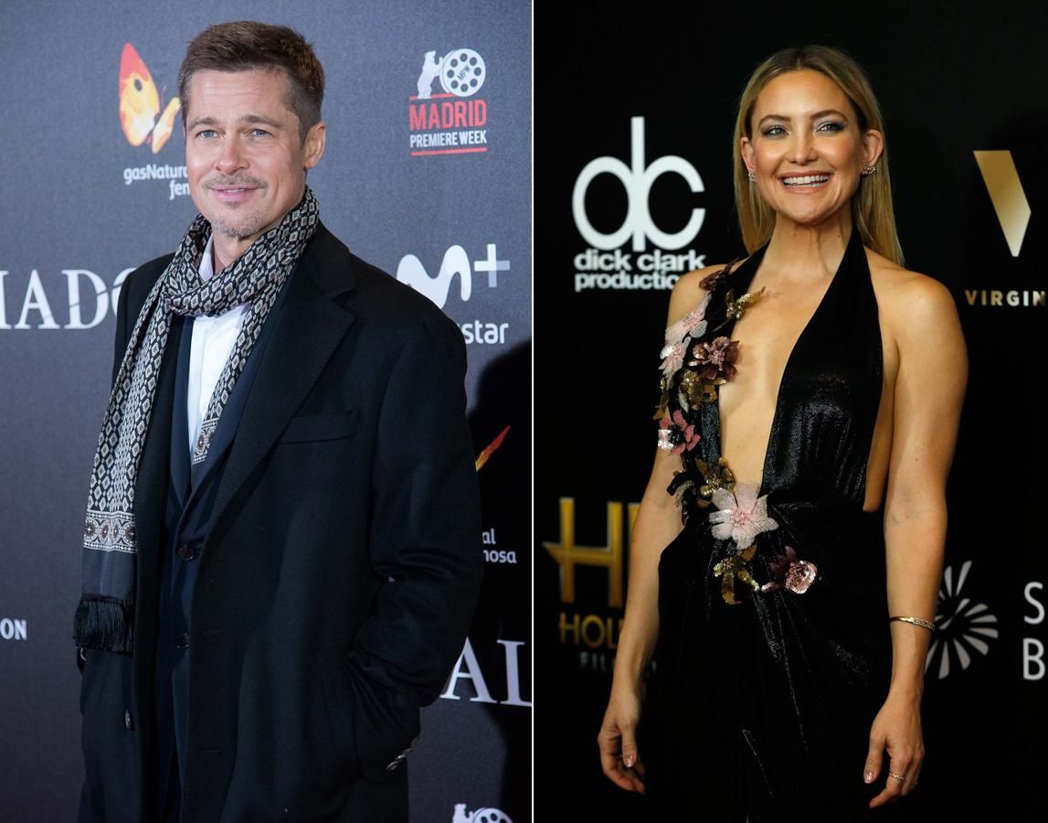 Brad Pitt y Kate Hudson, ¿romance a la vista?