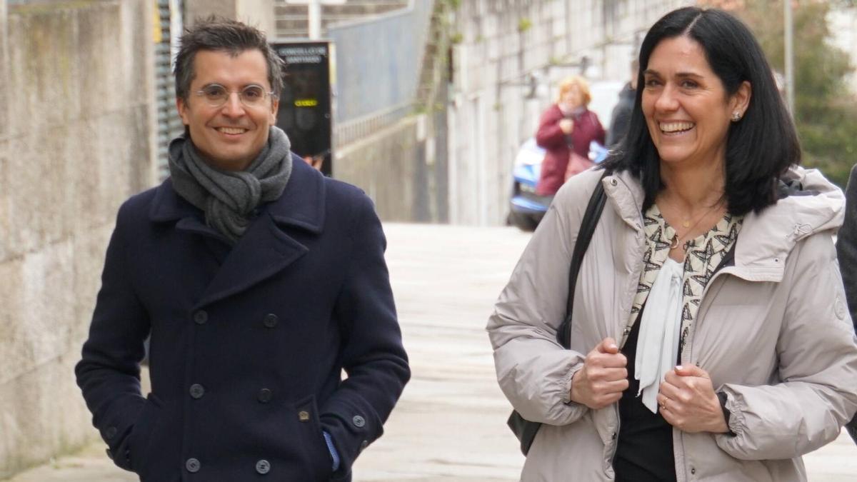 Borja Verea y Paula Prado