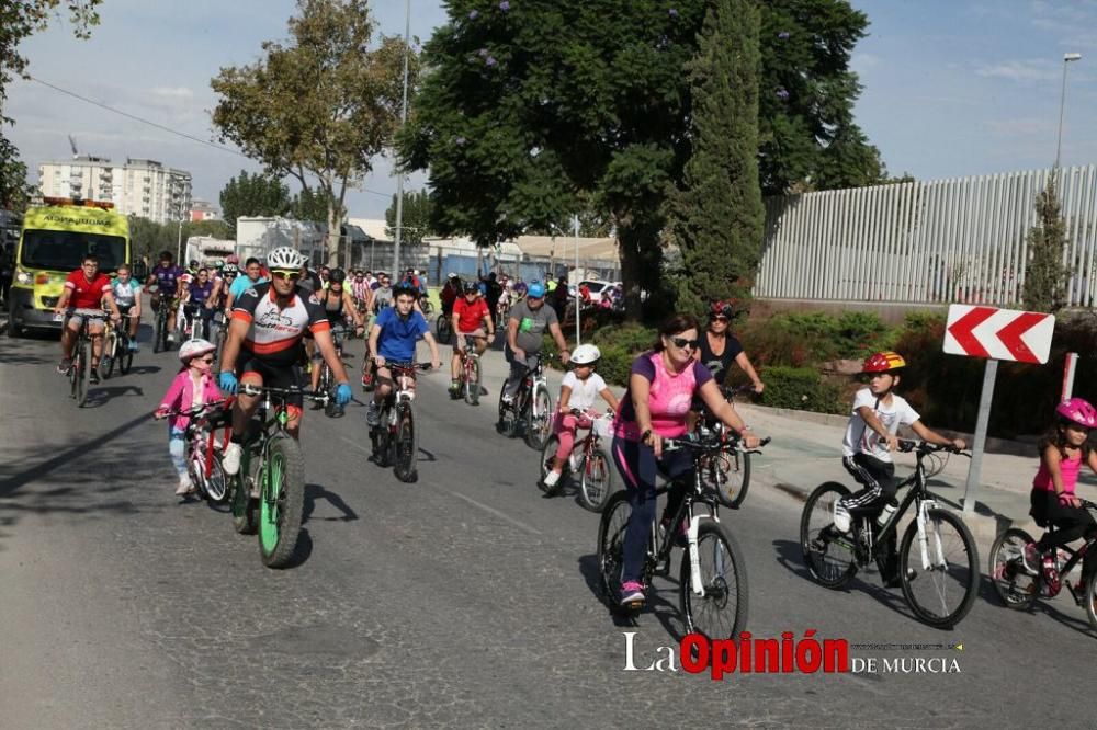 Ciclopaseo para clausular en Lorca los JDG