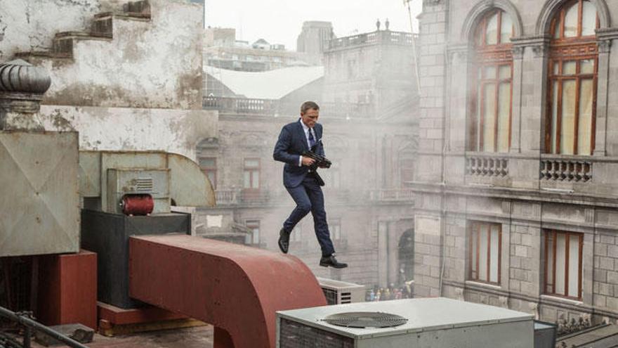 Daniel Craig en una escena del rodaje de &#039;Spectre&#039;.