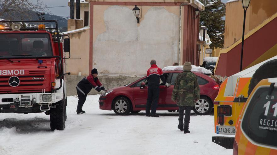 Foto de archivo de una de las nevadas caídas en el Noroeste en 2018