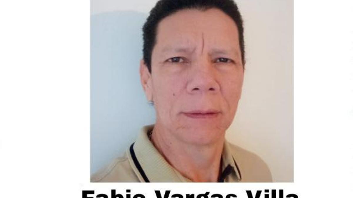 Fabio Vargas Villa, desaparecido en Las Palmas de Gran Canaria