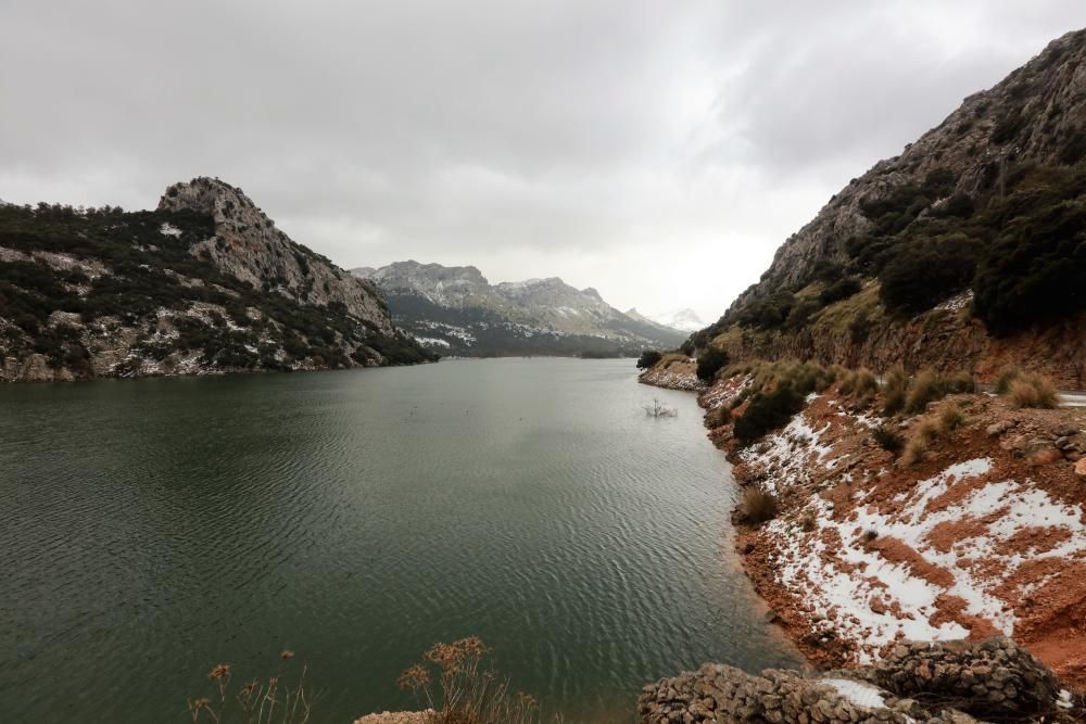 El día después de la intensa nevada en la Serra