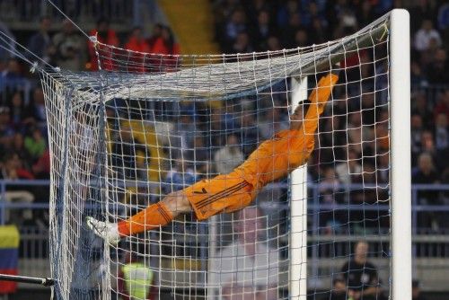 Imágenes del partido de Liga entre Málaga y Real Madrid