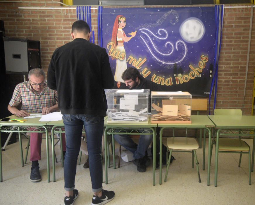 Jornada electoral en Murcia