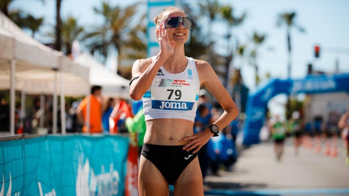 Antía Chamosa ha completado un marzo sensacional