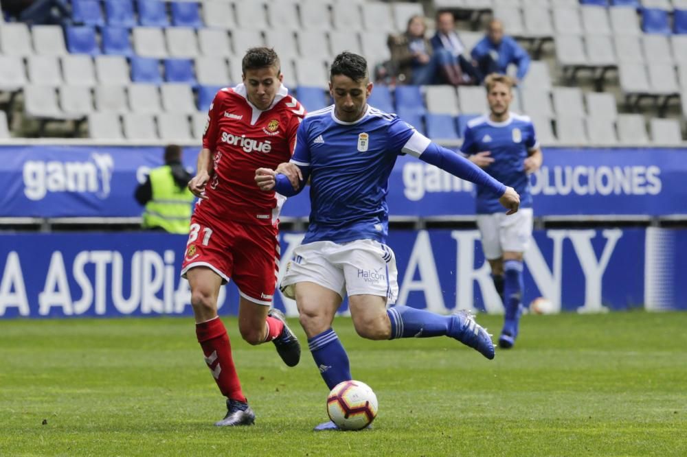 El partido entre el Real Oviedo y el Nástic, en imágenes