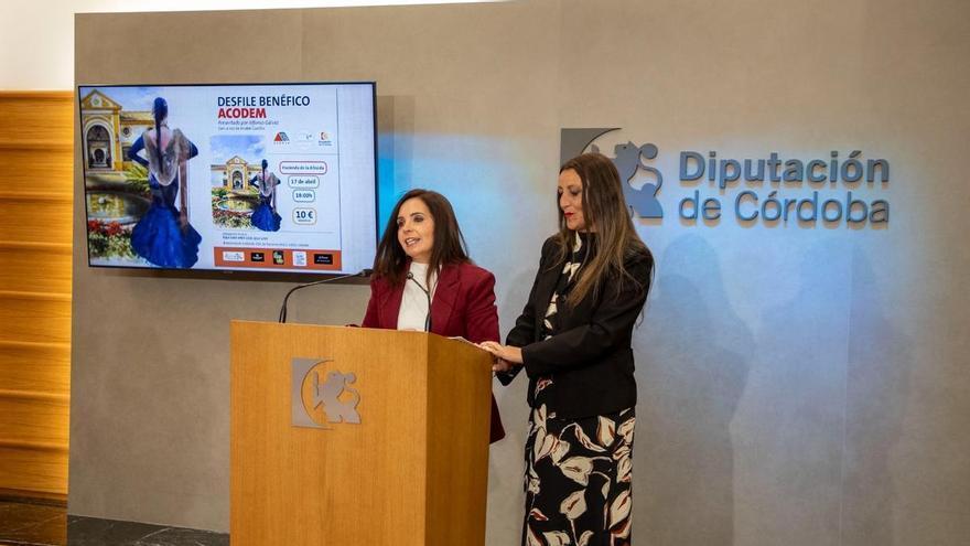 La Diputación de Córdoba anima a colaborar en el desfile benéfico de Acodem, que busca habilitar una nueva sede