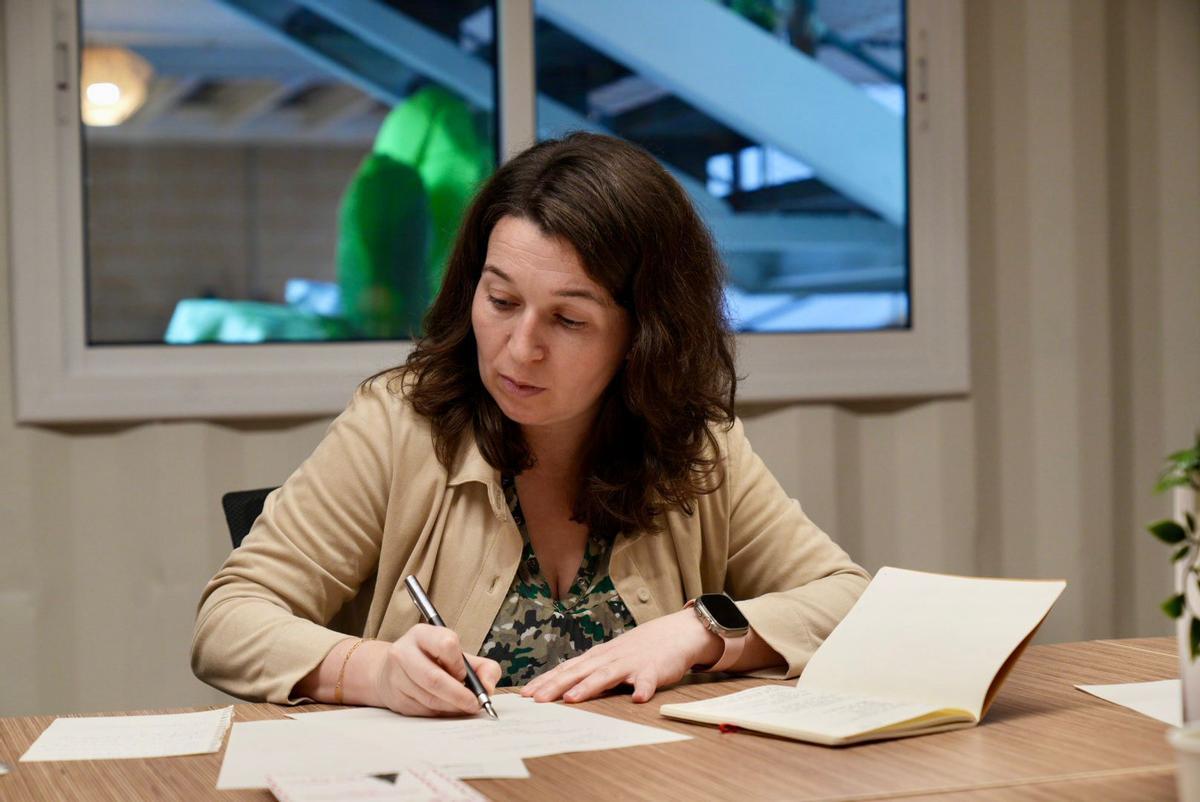 La regidora del PSC, Bea Esporrín.