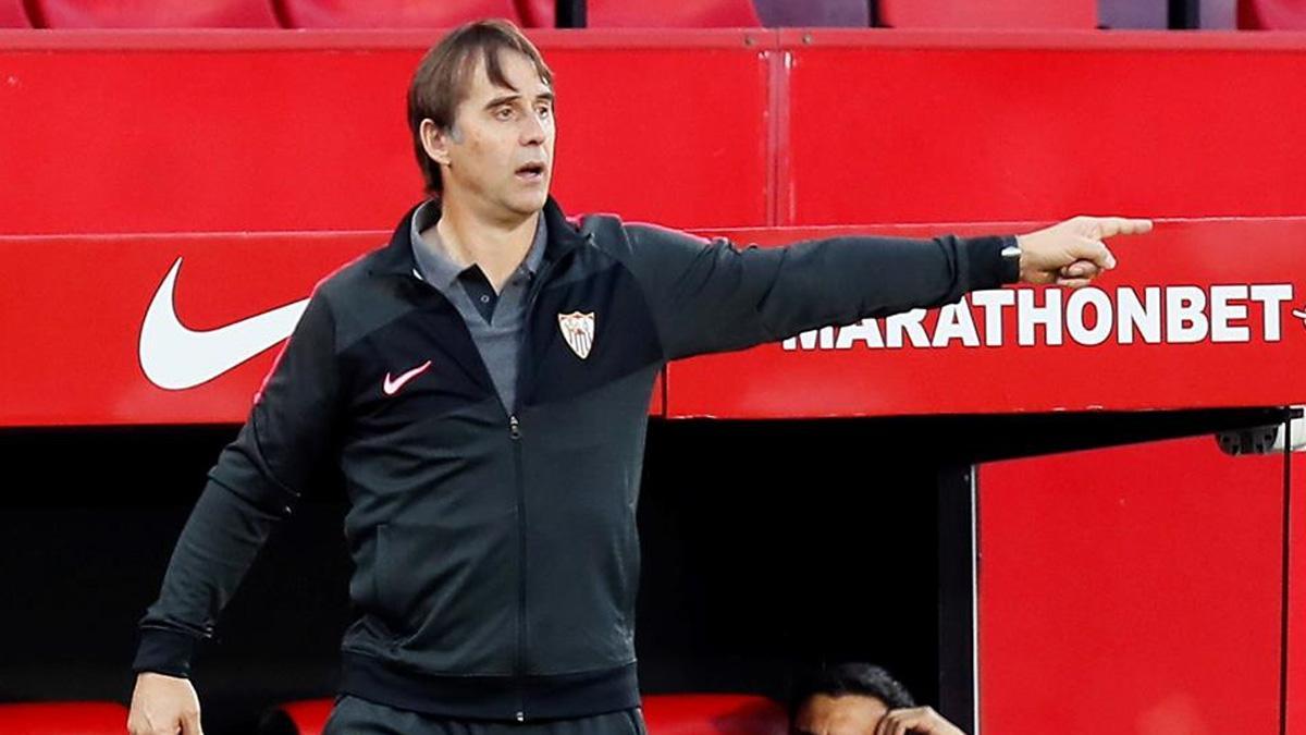 Julen Lopetegui, entrenador del Sevilla
