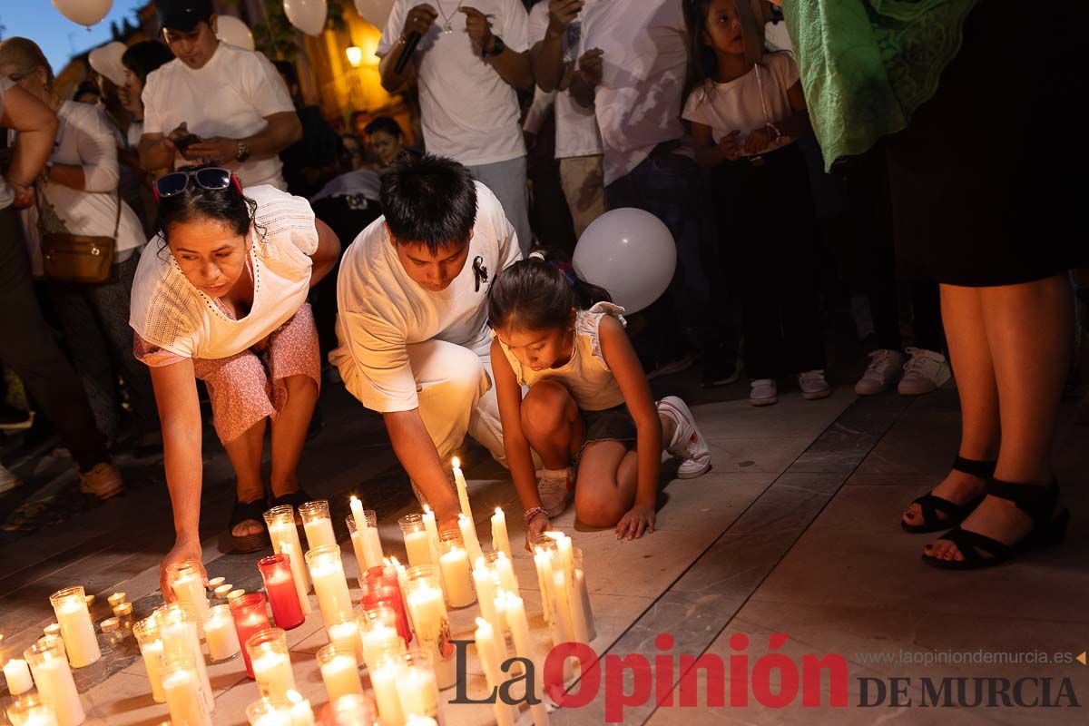 Homenaje a los cuatro fallecidos de Caravaca en el incendio de las discotecas de Murcia