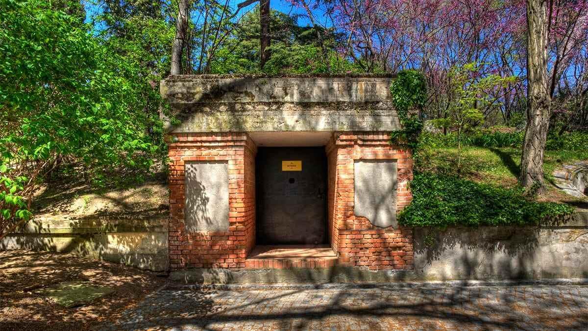 El búnker de El Capricho, conocido durante la Guerra Civil como Posición Jaca