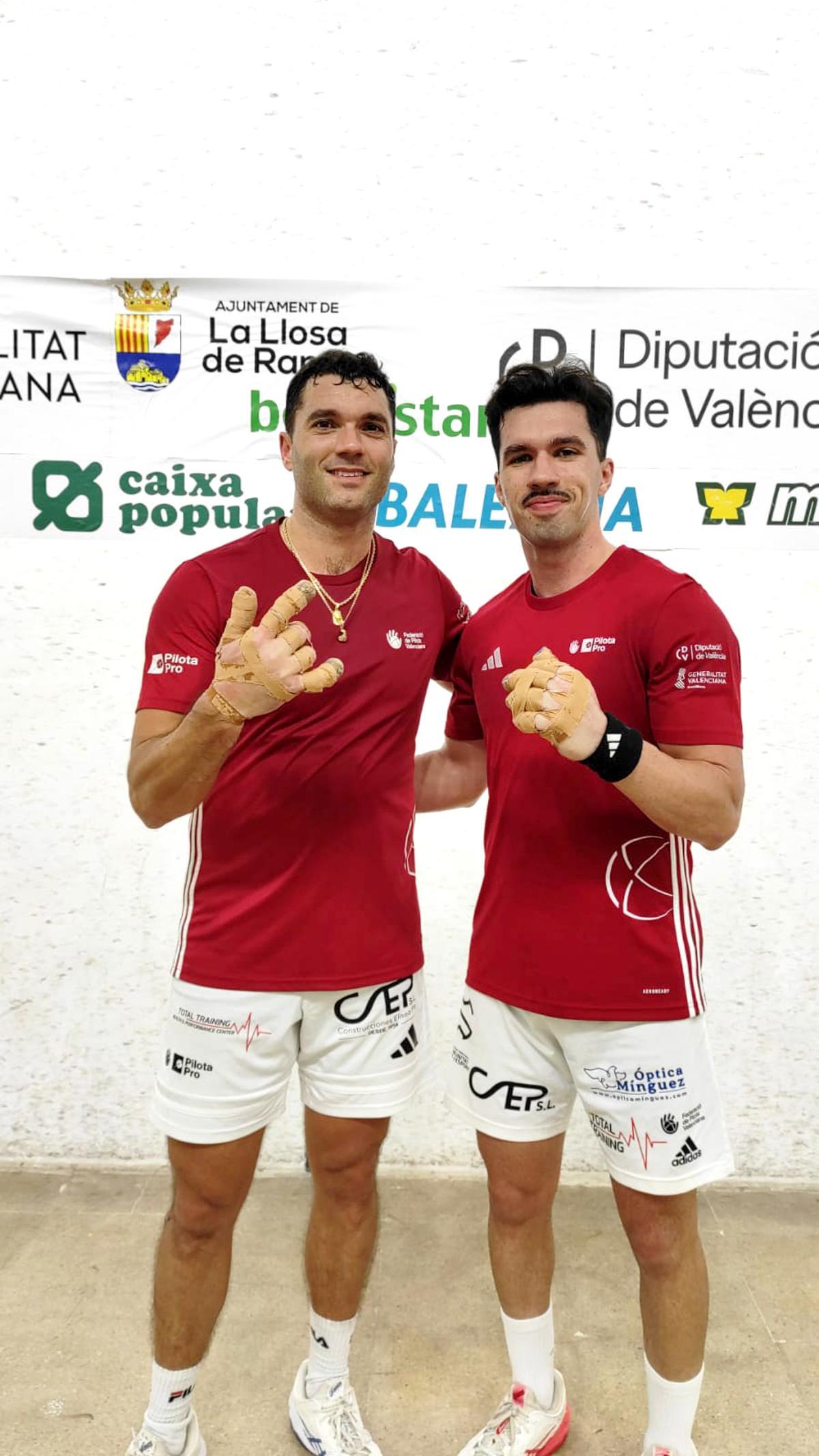 FOTO 5   Marrahí i Seve, finalistes a la Llosa.