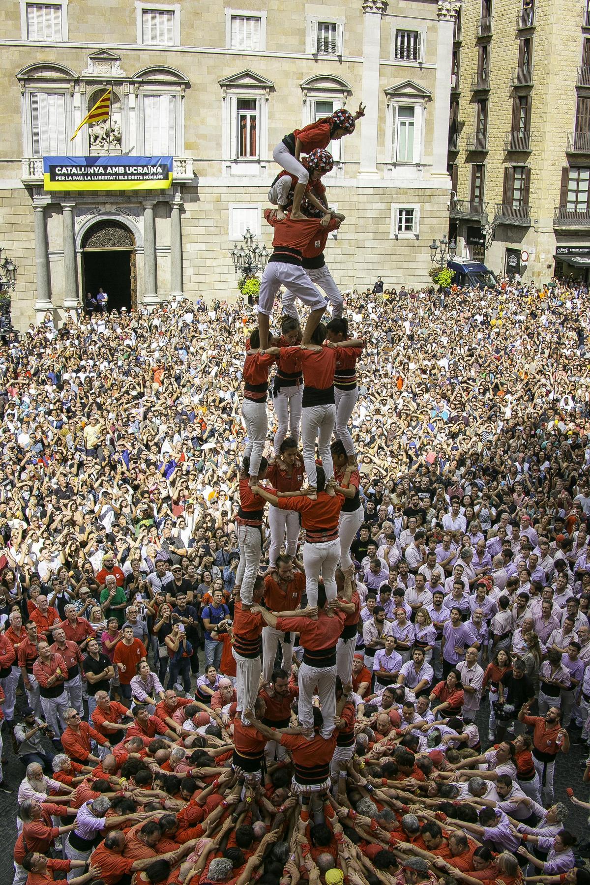 Diada castellera de la Mercè 2022