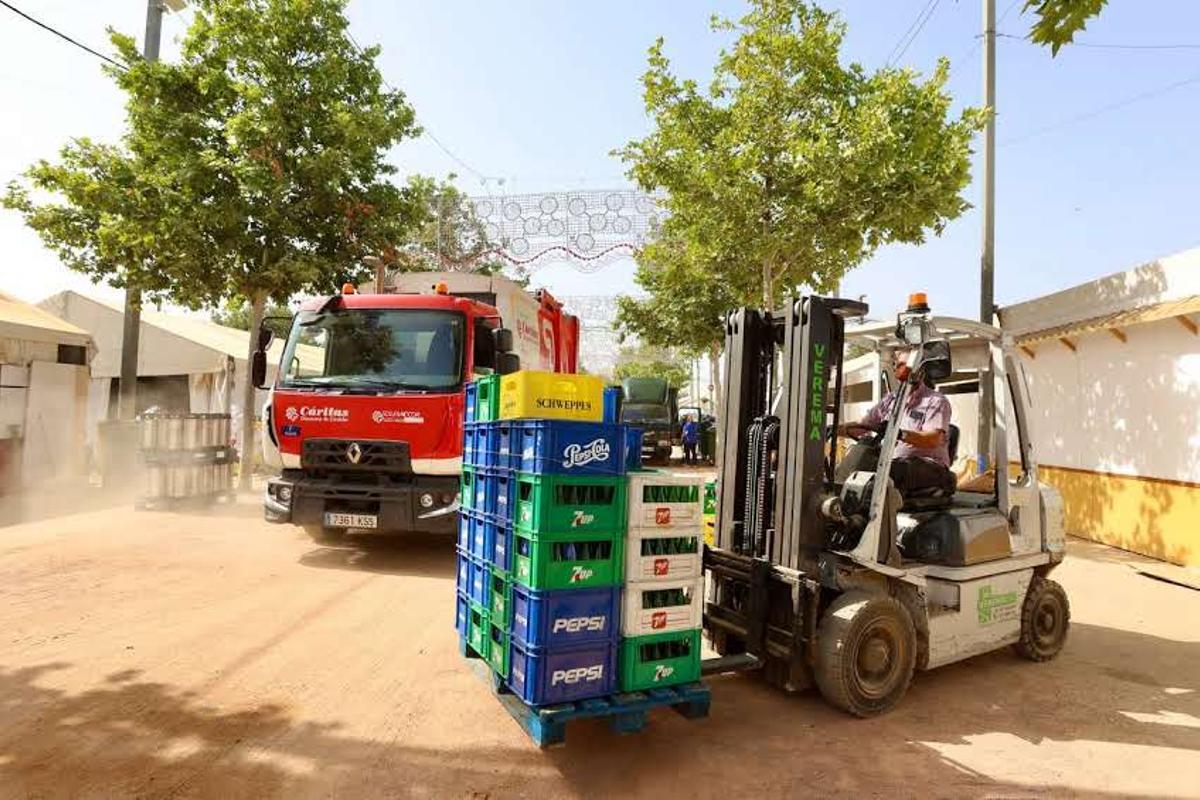 Se acabó la fiesta, el desmontaje de la Feria de Córdoba, en imágenes Se acabó la fiesta, el desmontaje de la Feria de Córdoba, en imágenes