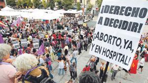Más del 82% de los abortos realizados en España se practican en centros privados y concertados
