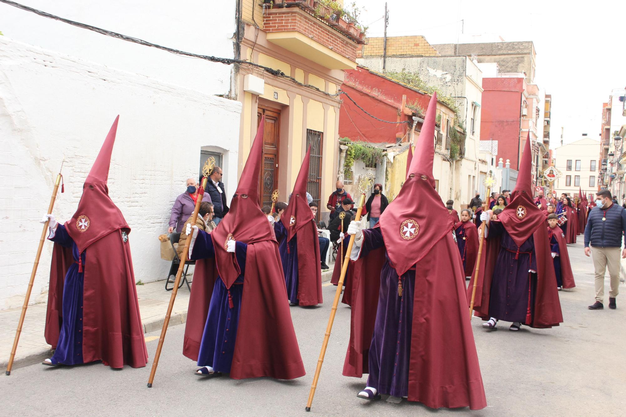 Las imágenes del Viernes Santo en la Semana Santa Marinera