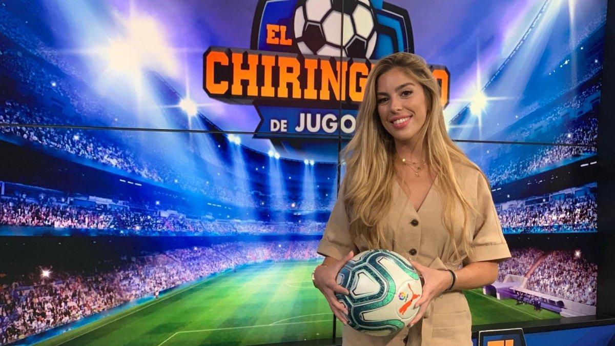 Andrea Borreguero, nueva reportera de 'El chiringuito de Jugones'