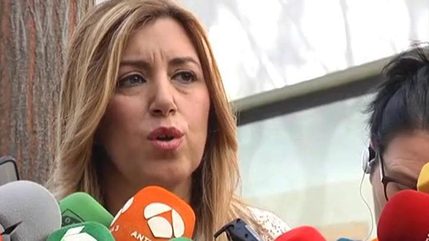 Susana Díaz: &quot;A España no le va a ir bien si al PSOE no le va bien&quot;