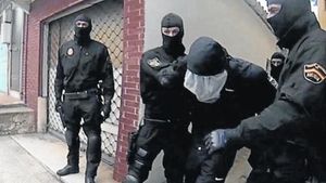 Detenció d’Antonio Ortiz, el 24 de setembre del 2014, a Santander.