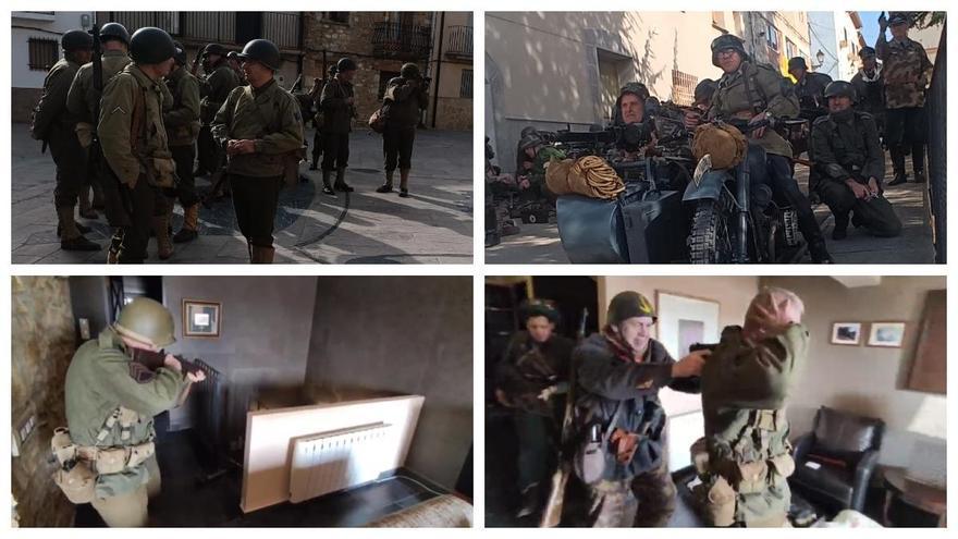 Un pueblo bonito de Castellón repite como frente de la Segunda Guerra Mundial: batalla en la plaza y asaltos a casas
