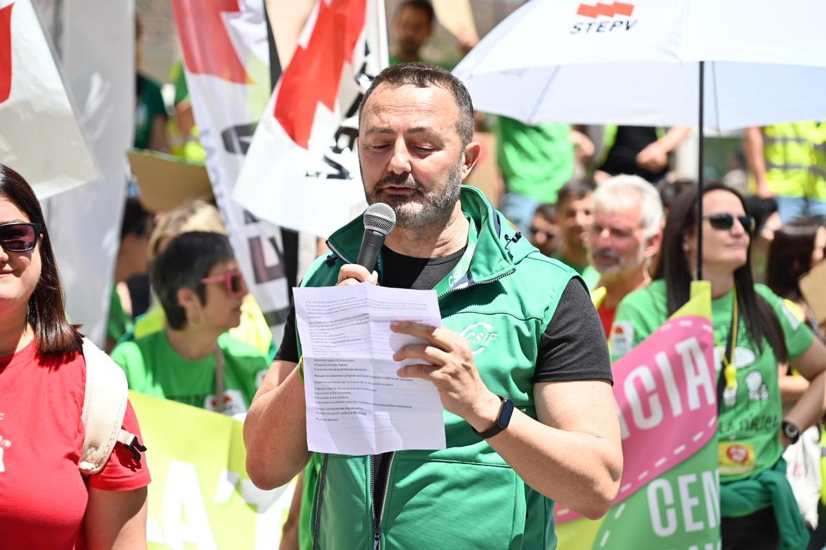 Huelga educativa en Castelló
