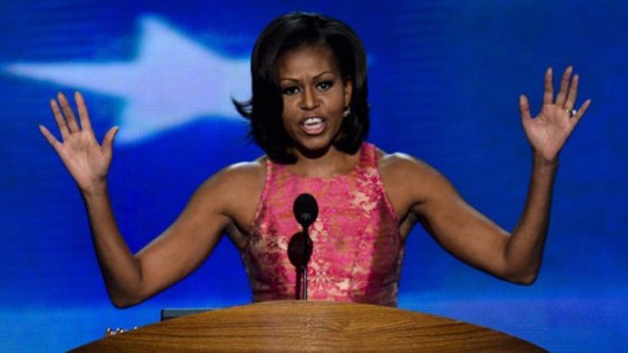 Michelle Obama abre la Convención Demócrata