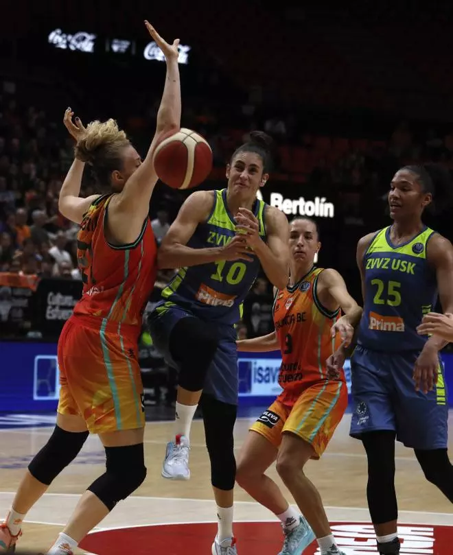 Valencia Basket - ZVVZ USK Praha de Euroleague Women