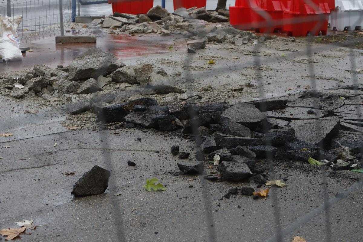 FOTOGALERÍA | Comienza la reforma de la Avenida Cataluña de Zaragoza
