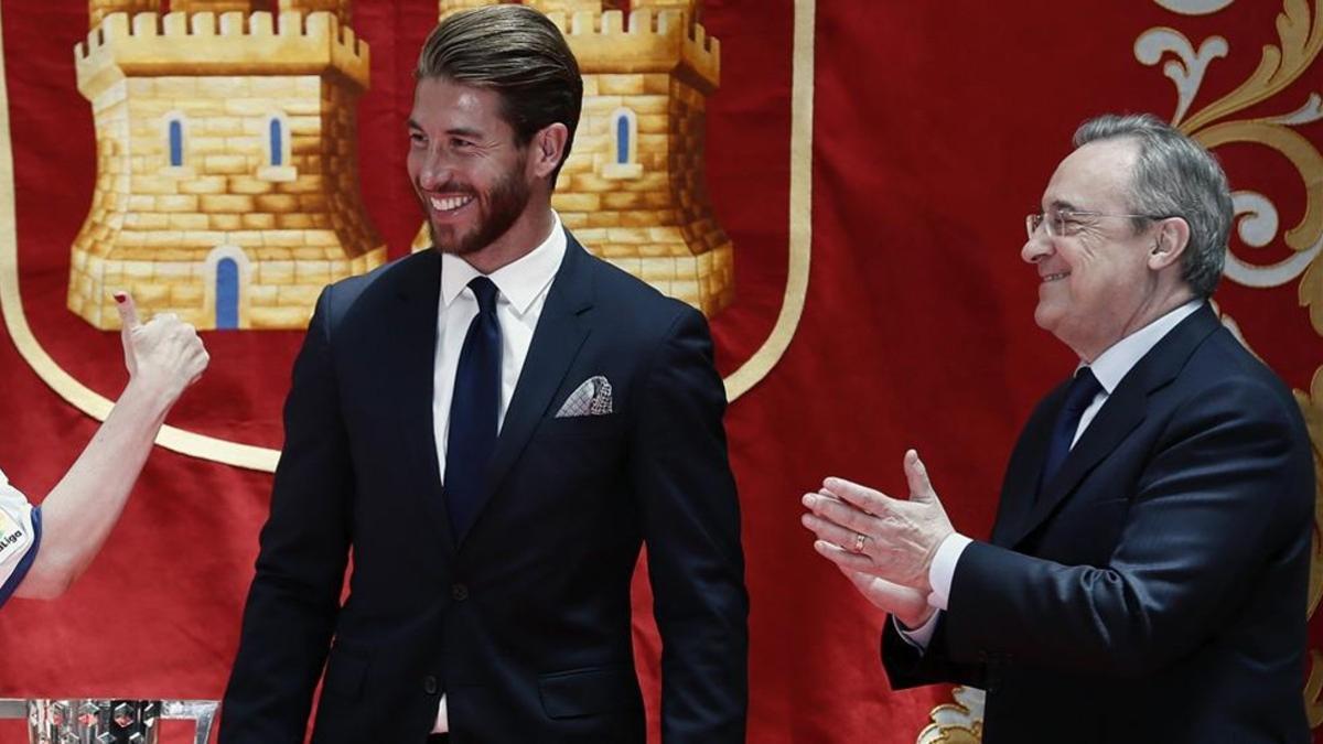 Sergio Ramos conseguirá de Florentino un año más de contrato y un millón más de sueldo