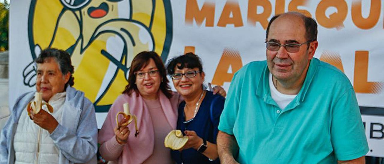 Participantes en el “challenge” de las Xornadas Marisqueiras.  | // I.A.