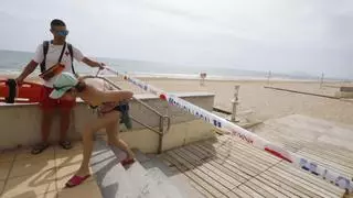 Los ayuntamientos de la Safor ya permiten el  a la arena de las playas, pero sin baño