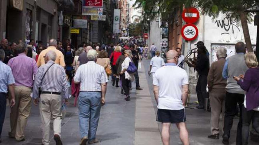 Aspecto de la calle Castillo de Santa Cruz de Tenerife. | jl gonzález