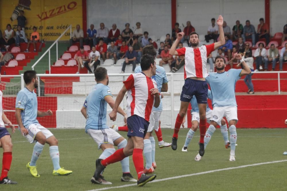 El Celta B se lleva el Vila de Cangas