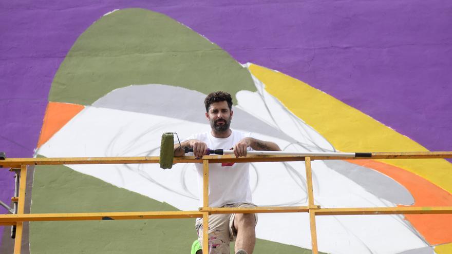 Belin: &quot;He pasado de que llamaran al 091 cuando me veían pintar a tener un mural en el Museo de la Policía&quot;