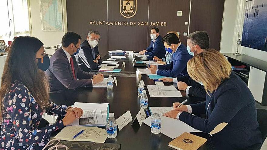 La reunión entre las administracione se celebró en San Javier