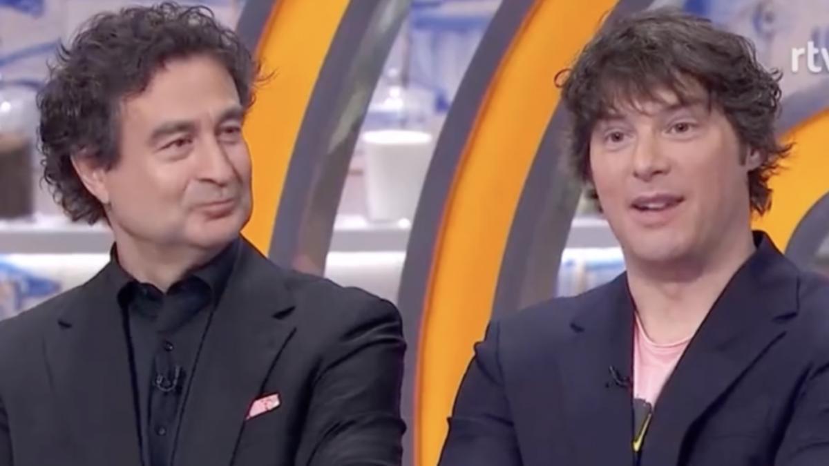 Jordi Cruz y Pepe Rodríguez en 'MasterChef'