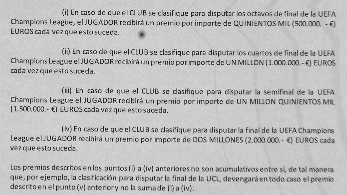 Los premios colectivos del contrato de Griezmann