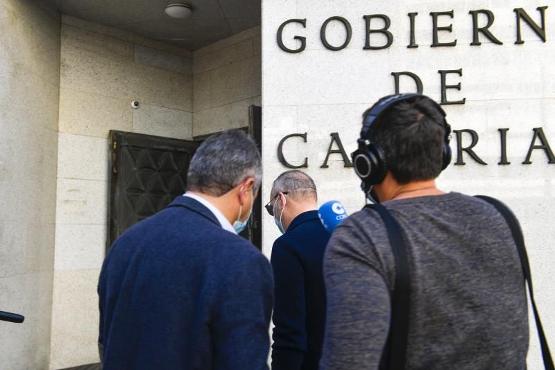 Reunión entre Torres y la UD Las Palmas y CD Tenerife