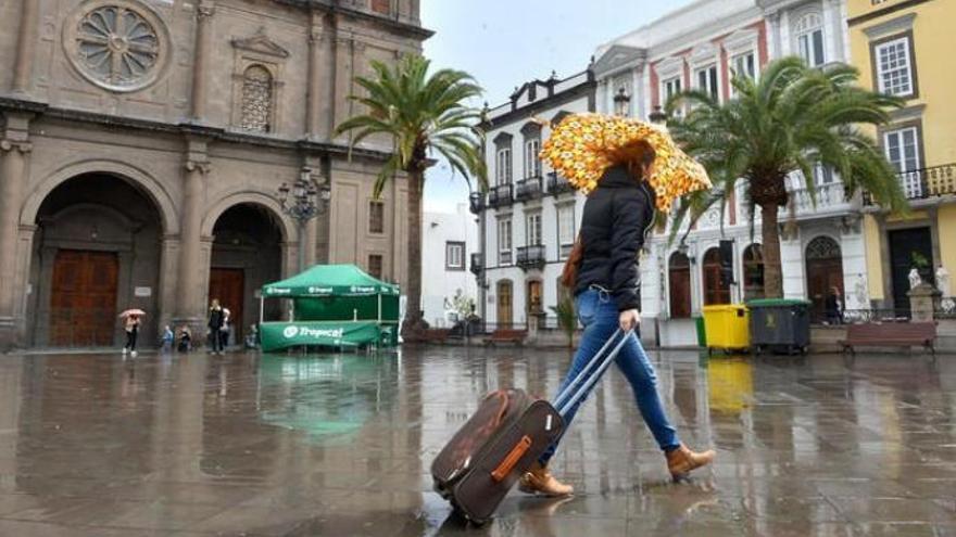 Canarias, en riesgo por lluvias el fin de semana