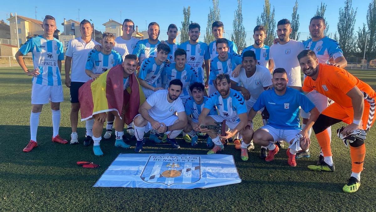 El Racing Benavente, tras el encuentro