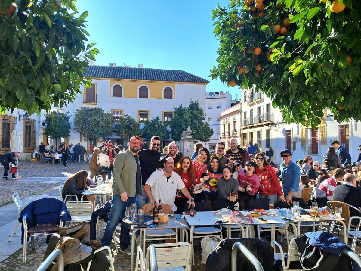 Para 'Tardebuena' elegante, la vivida en la plaza Vizconde de Miranda.