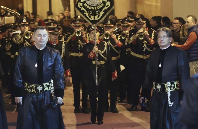 Procesión del Silencio en la Semana Santa de Sagunt.